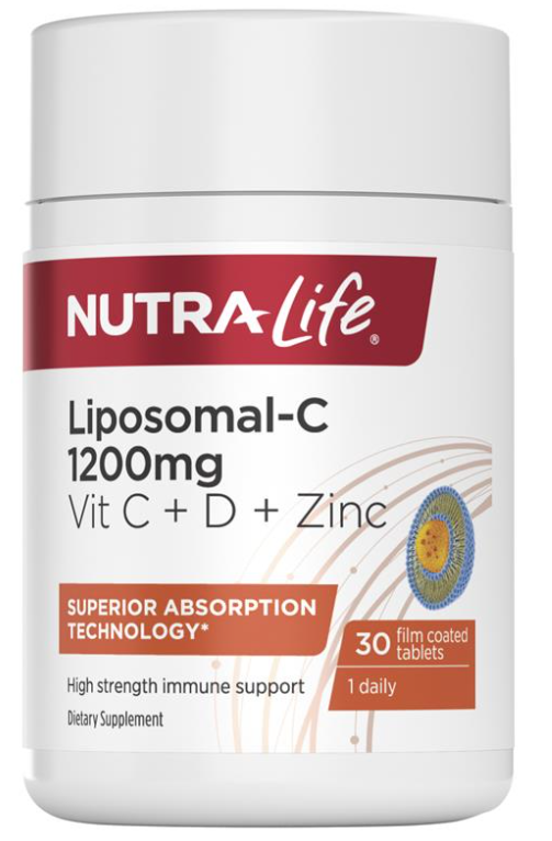 NL Liposomal-C 1200 C+Zinc+D 30tabs